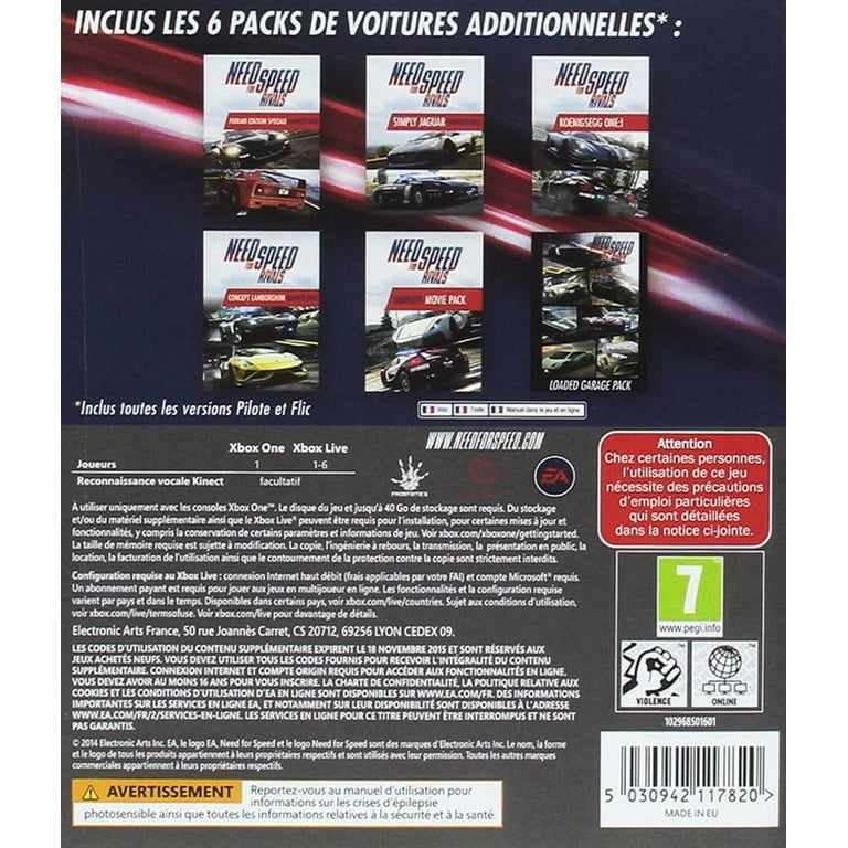 Need for Speed Rivals Complete Edition Xbox One - Walmart.com