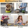 thumbnail image 2 of yeacher Non-Slip Silicone Sink Tray with Drain Holes for Cabinet Protection and Easy Cleaning, Multipurpose Waterproof Mat for Kitchen, Laundry, and Pet Areas, 2 of 6