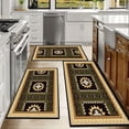 thumbnail image 6 of Farmhouse Kitchen Rugs Set 3 Piece, Boho Kitchen Mats for Floor, Non-Slip Kitchen Rug Waterproof Mats for Kitchen, Runner Rugs for Hallway Laundry Holiday Sink Decor, 6 of 12