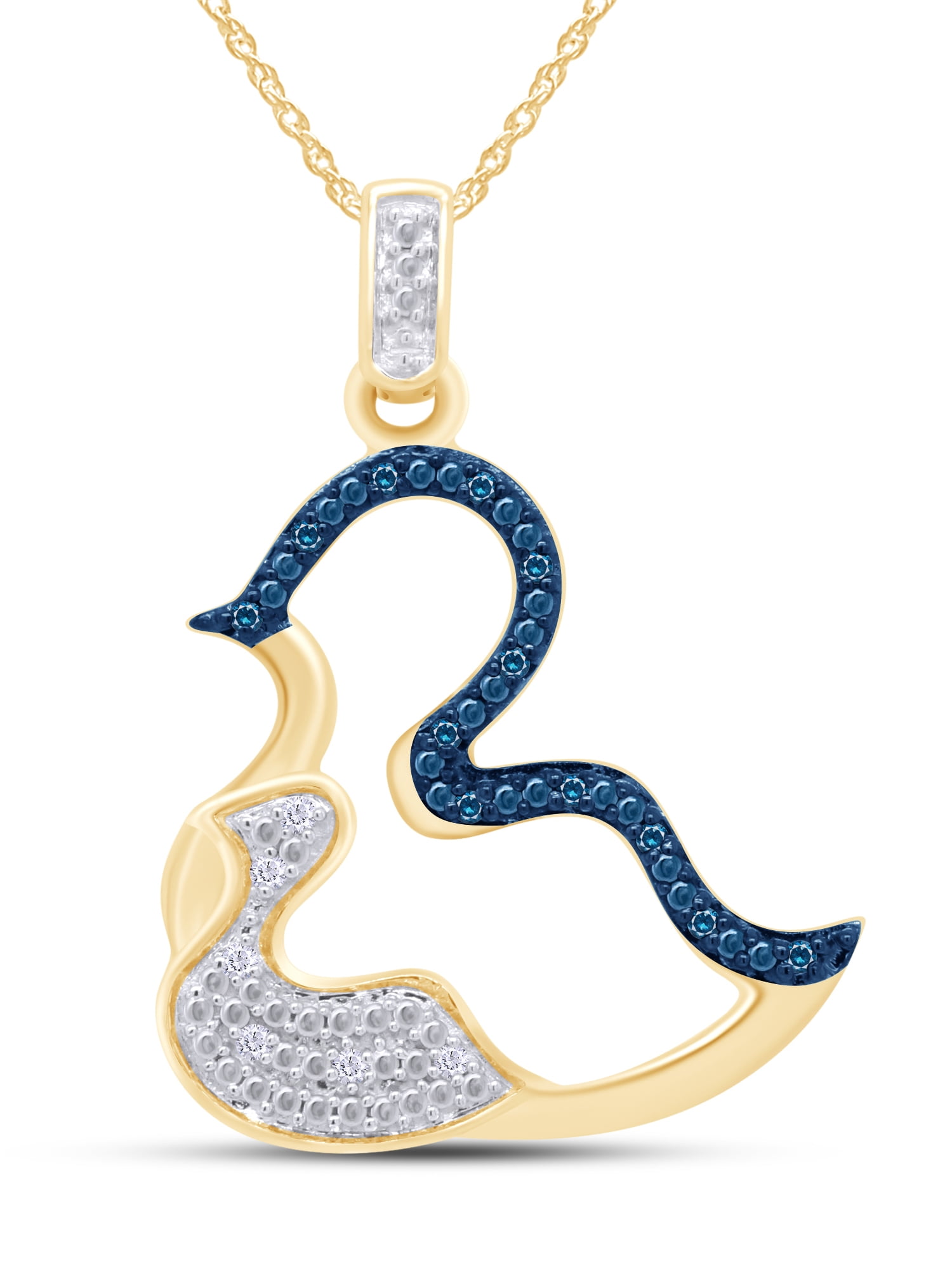 Baby Duck Pendant Necklace 
