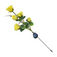 thumbnail image 1 of Lindbes Outdoor Solar Lighting Ground Plug Light Rose Shape Carden Ornament Light IP65, 1 of 17