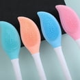 thumbnail image 6 of ACDANC 3pcs Face Scrubber, Featuring a 2-in-1 Design Face Washing Brushes and an Accurately Contoured Brush Head Silicone Face Scrubber, 6 of 7
