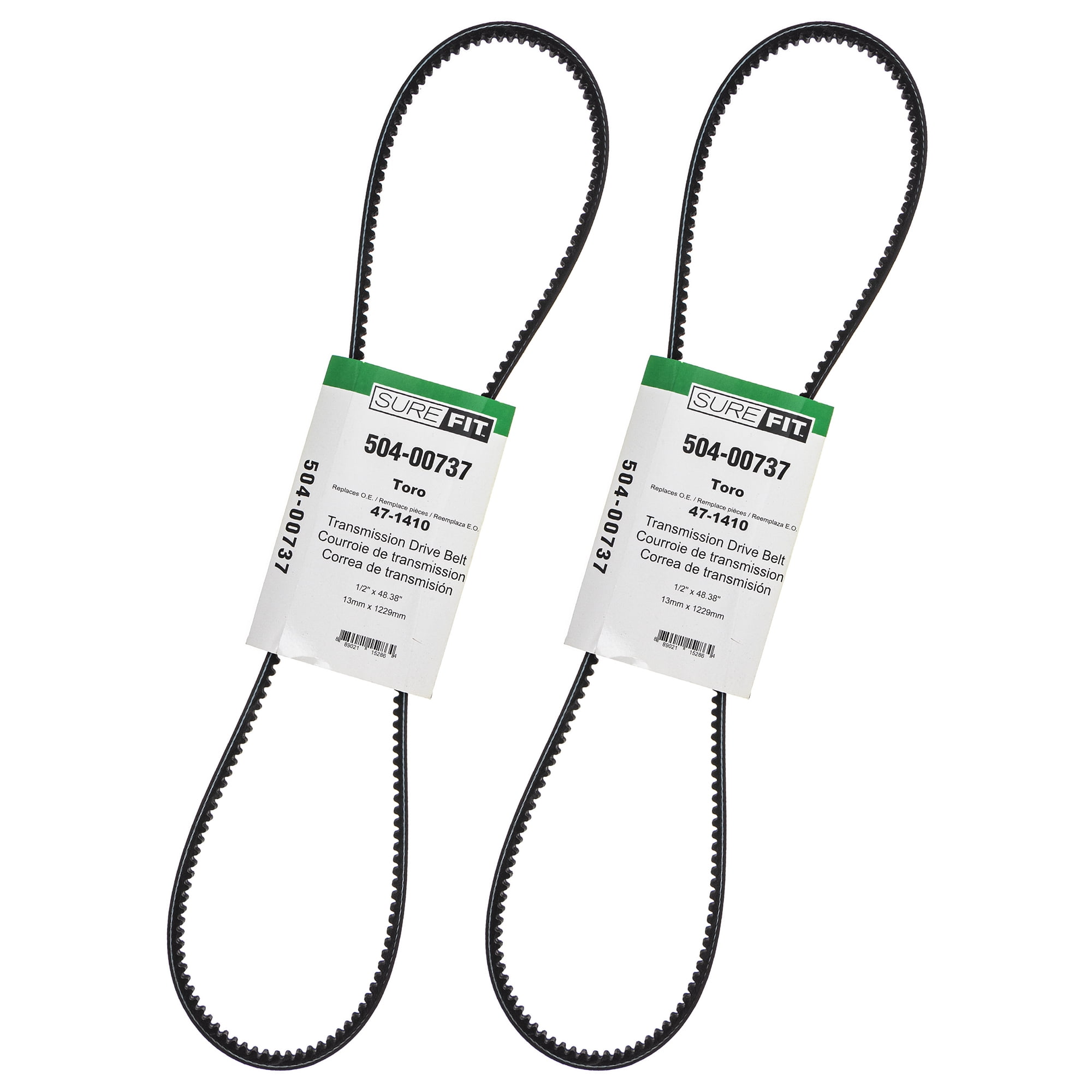 SureFit Transmission Drive Belts Replaces Toro 471410 Rear Engine