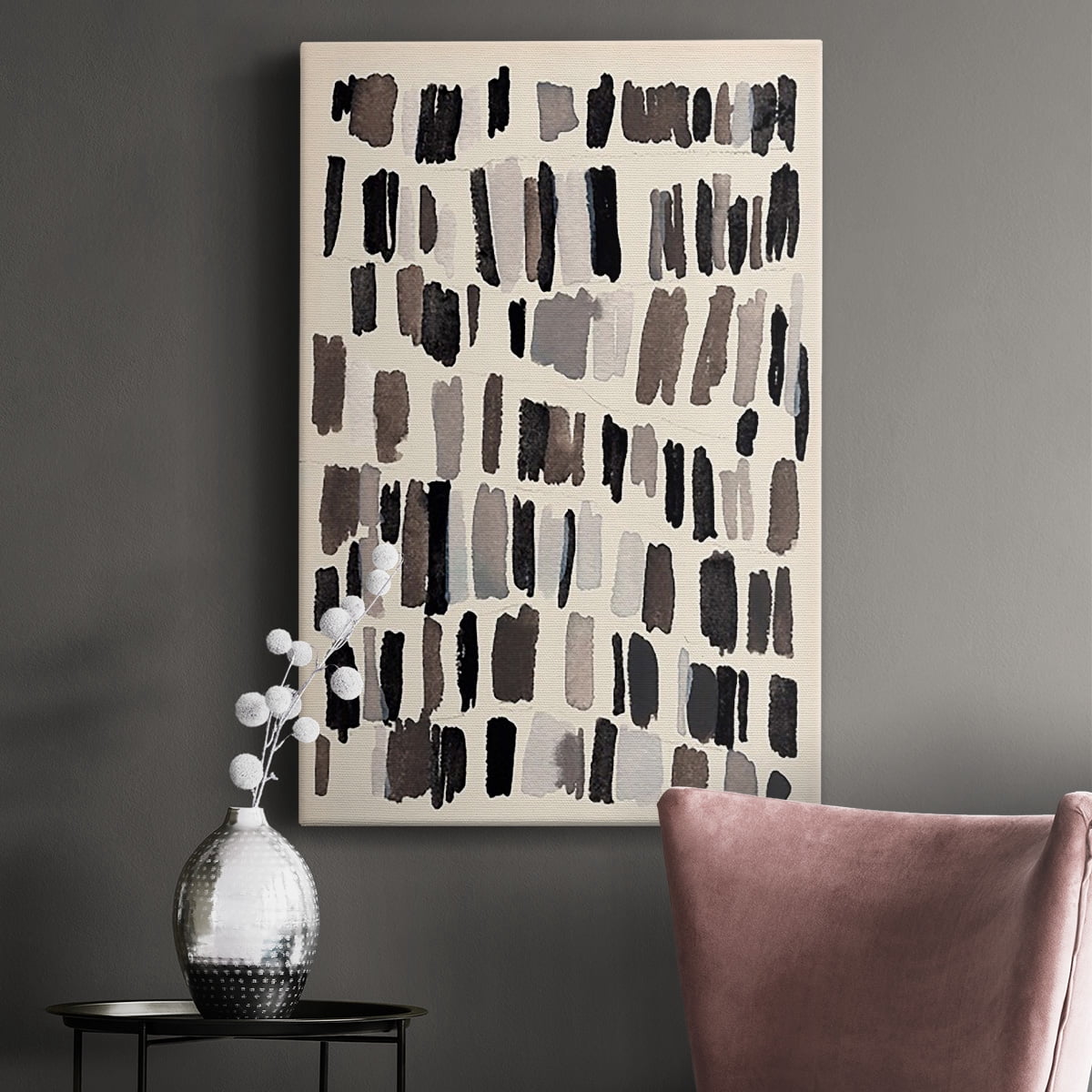 Chalk and Flint III Premium Gallery Wrapped Canvas - Ready to Hang