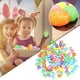 thumbnail image 2 of Huevos de plástico para decorar en Pascua, hechos a mano por los niños, educación sobre la pintura de huevos de Pascua., 2 of 8