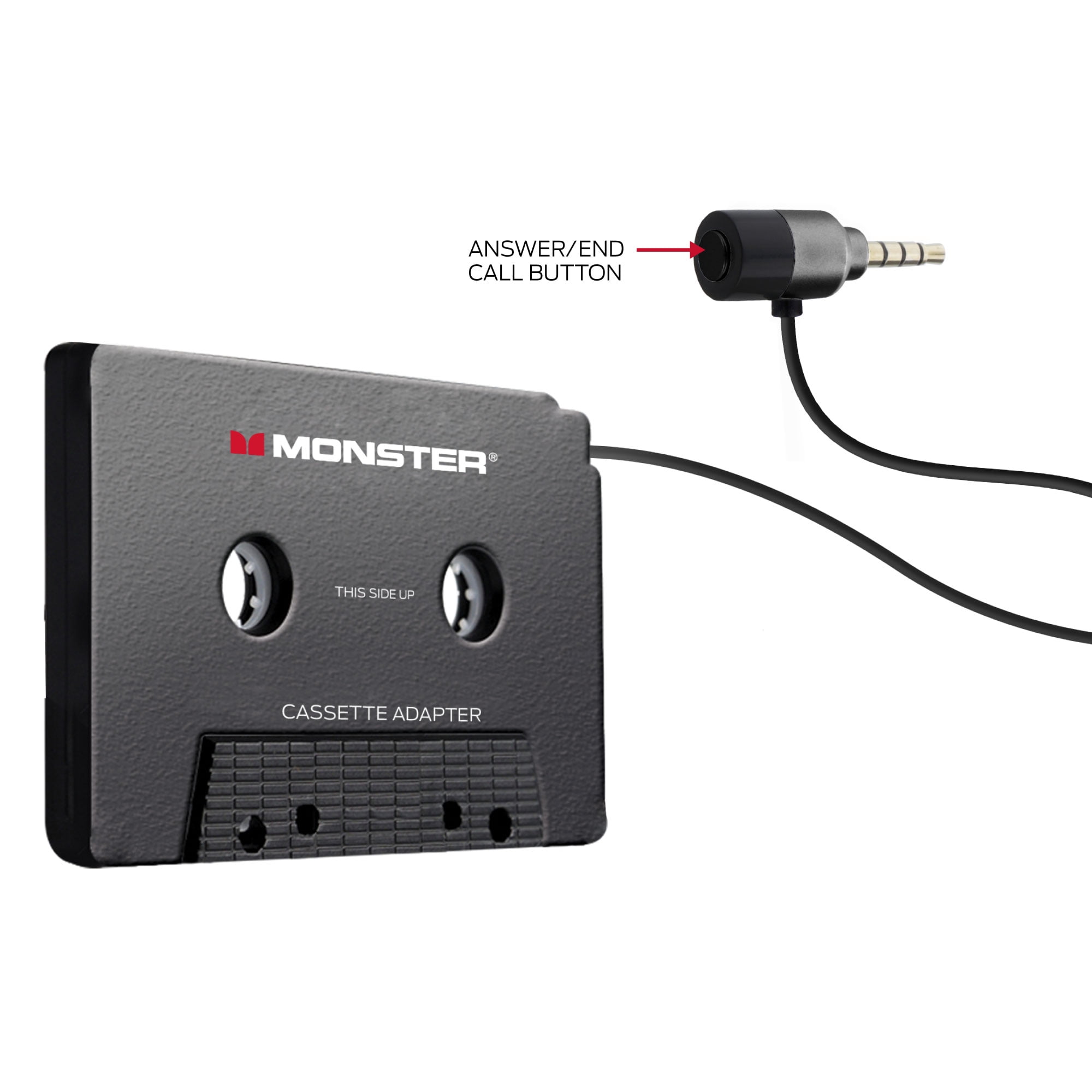 Monster Cassette Car Adapter Aux - iPod, iPhone, Android