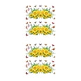 thumbnail image 3 of Bewildely 2 piezas de pegatinas de pared de flores, hojas verdes, decoración extraíble para el hogar, papel tapiz de insectos, póster, Type1 NO1, 3 of 6
