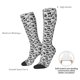 thumbnail image 4 of Balery Black White Halloween Calcetines novedosos Calcetines deportivos Calcetines hasta la rodilla Calcetines de algodón Calcetines originales y geniales, 4 of 6