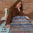 thumbnail image 6 of Gifts for Best Friends Women Blanket 60"x50", Best Friend Birthday Gifts, Friendship Gifts for Women Friends, Bestie Gifts for Women, Gifts for Friends Female Sister, Birthday Gifts for Friend, 6 of 6