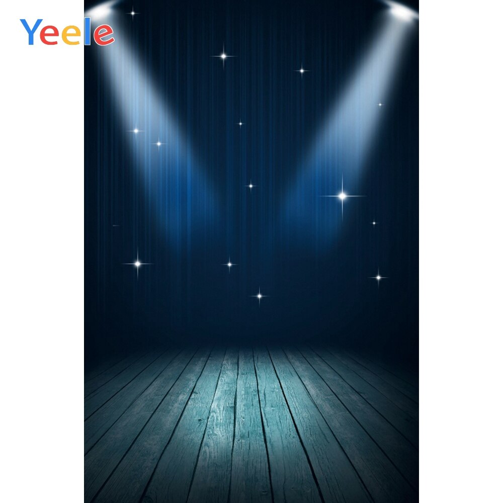 Wood Board Performance Stage Light Dance Sing Party Photography