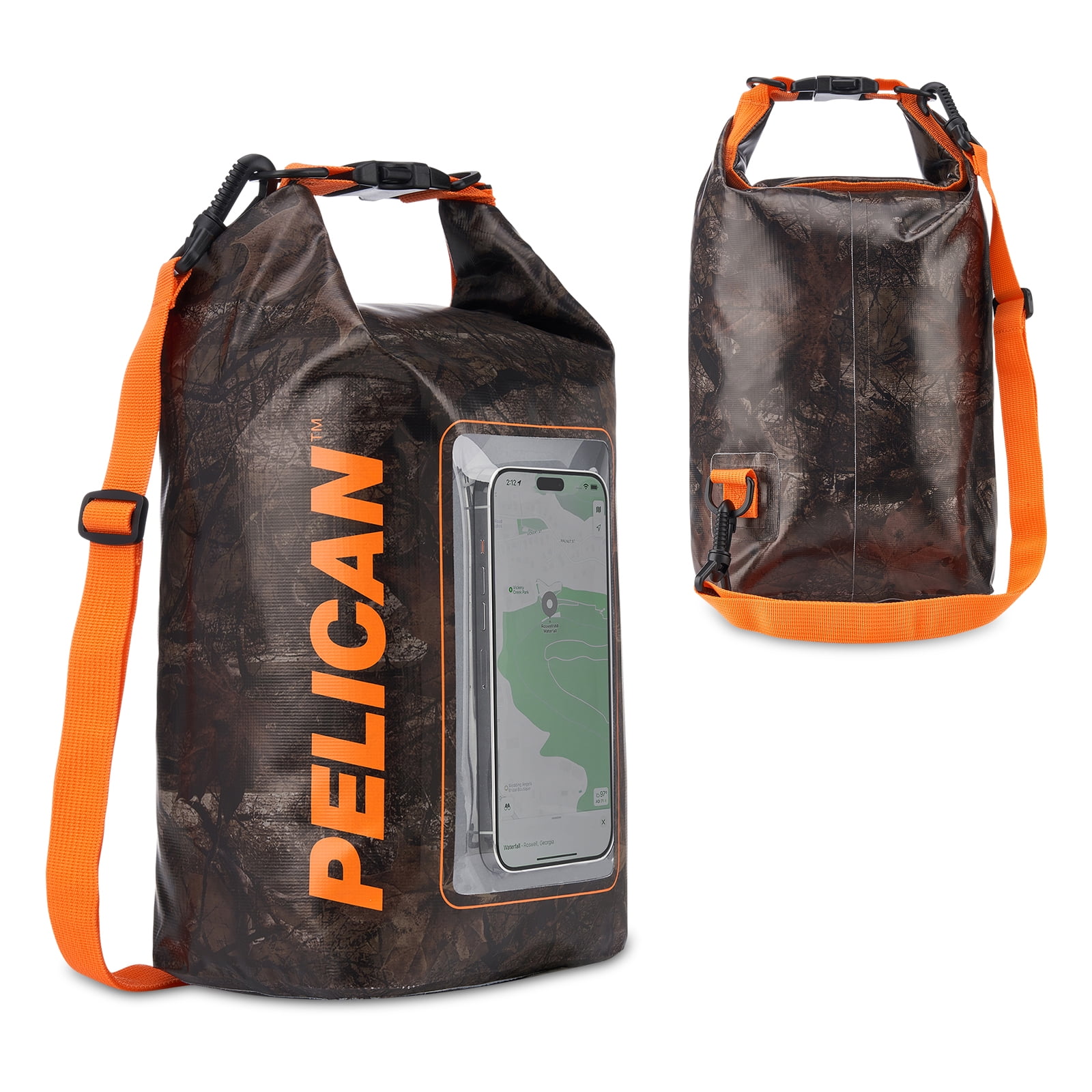 Pelican Marine Ip68 Waterproof Dry Bag 5l W Built In Phone Pouch Travel Kayak And Camping