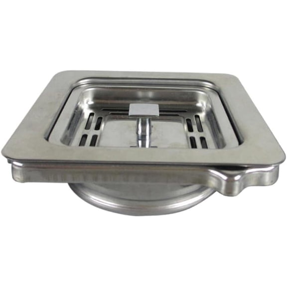 CATPAN 1pc Square Garbage Disposer Basket Stainless Steel Adapter Sink Disposal Stopper Rust