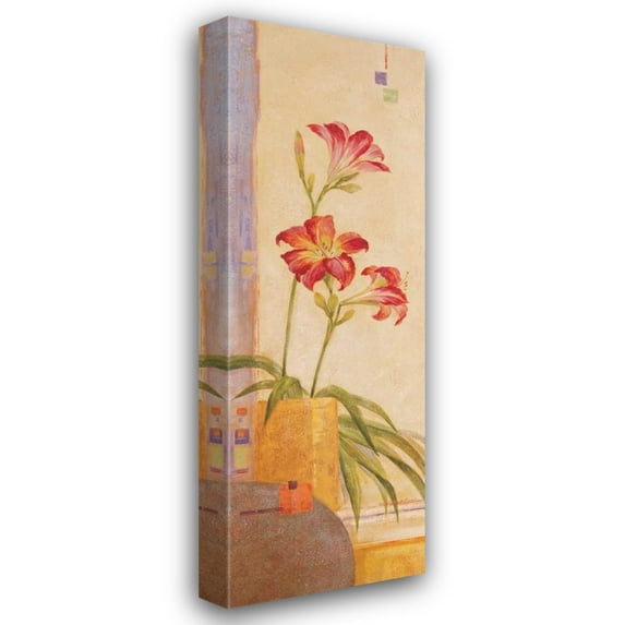 Pamela Gladding 13x32 Gallery Wrapped Canvas Wall Art Titled - In the Garden II