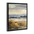 thumbnail image 2 of Stupell Industries Contemporary Distant Horizon Abstract Black Floating Frame Canvas Art, 17 x 21, by Alonza Saunders, 2 of 8