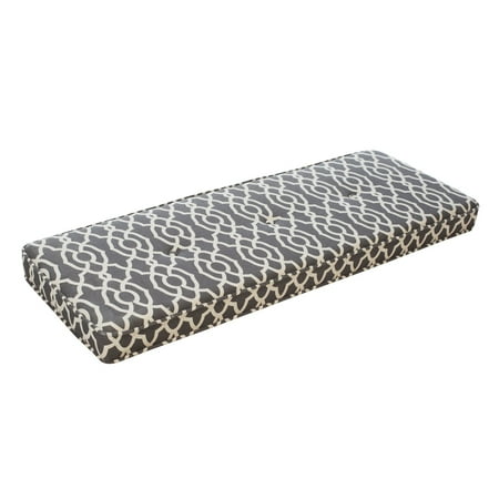 bench indoor cushion belham printed living dialog displays option button additional opens zoom geo chocolate