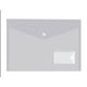 thumbnail image 1 of Carpeta de plástico A4 (transparente), paquete de 20 unidades, bolsillos para documentos, carpeta con botón a presión y bolsillo, carpeta de plástico A4 con solapa, carpeta transparente para documento, 1 of 5