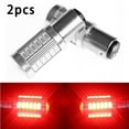 thumbnail image 1 of Bgsha 2PCS 1157 P21/5W 380 BAY15D LED Bulbs For Car Rear Brake & Tail / Rear Side & Stop Lights Red 6000K 5W LED Bulbs Lamp Light, 1 of 10