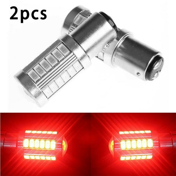 2PCS 1157 P21/5W 380 BAY15D LED Bulbs For Car Rear Brake & Tail / Rear Side & Stop Lights Red 6000K 5W LED Bulbs Lamp Light