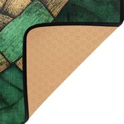 Celtic Knots Pattern 63x48 Plush Memory Foam Bath Mat, Soft, Absorbent, Non Slip, Durable