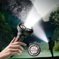 thumbnail image 1 of HOARBOEG Outdoor Bright Torch- Rose Head Heat Sink- Non-Slip Pattern Torch- Rechargeable Bright Torch - Portable Searchlight-5-speed Light- Battery Indicator With Household Tools Clearance, 1 of 9