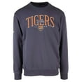 thumbnail image 2 of Men's Levelwear Navy Detroit Tigers Zane Cooperstown Collection Retro Spellout Pullover Sweatshirt, 2 of 3