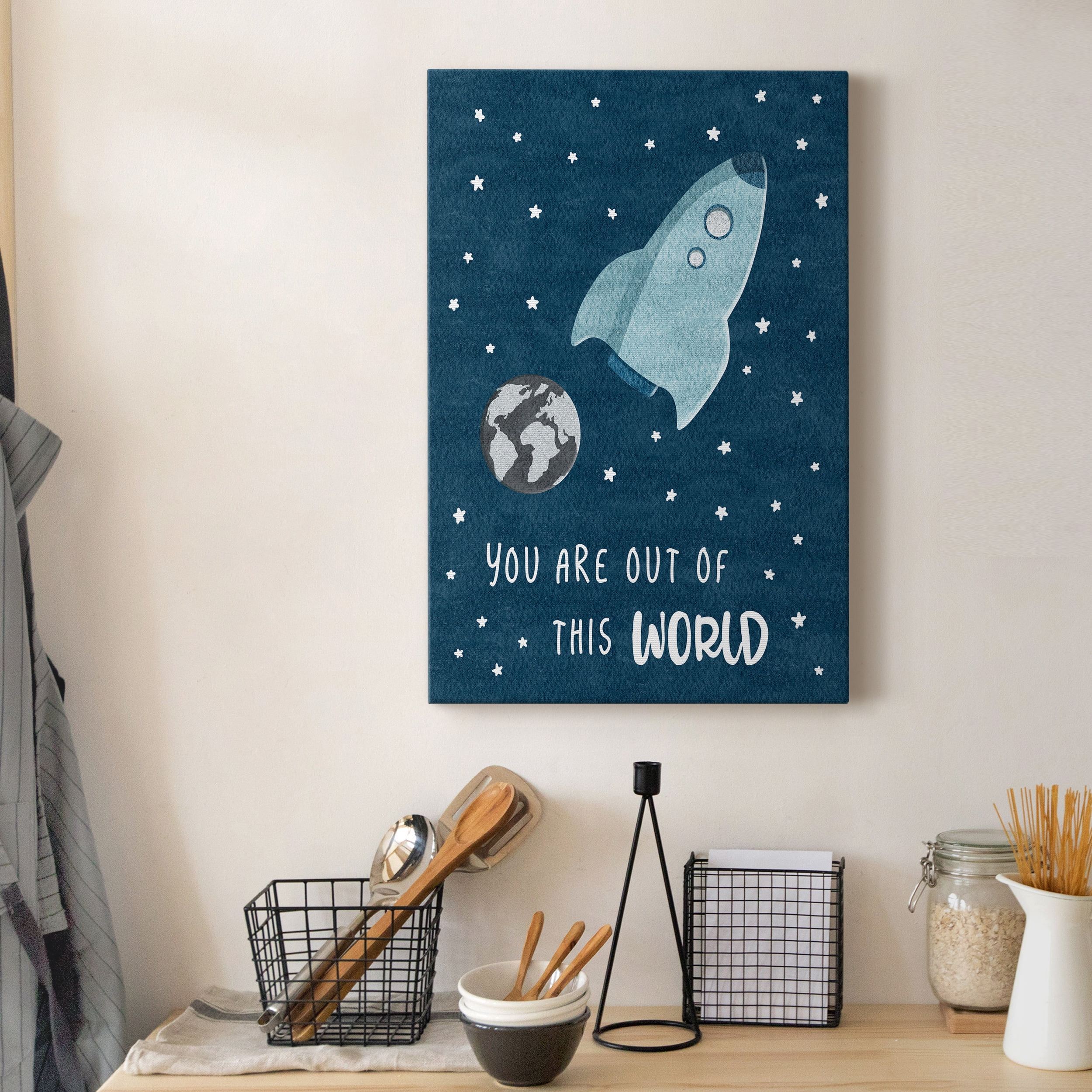 Out of This World Premium Gallery Wrapped Canvas - Ready to Hang - 18 x 27