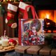 thumbnail image 4 of Bolsas de Regalo de Navidad Bolsa de Compras de Papel Rojo de Navidad Bolsa de Envoltura de Regalo de Vacaciones Bolsas de Regalo Pequeñas, 4 of 6