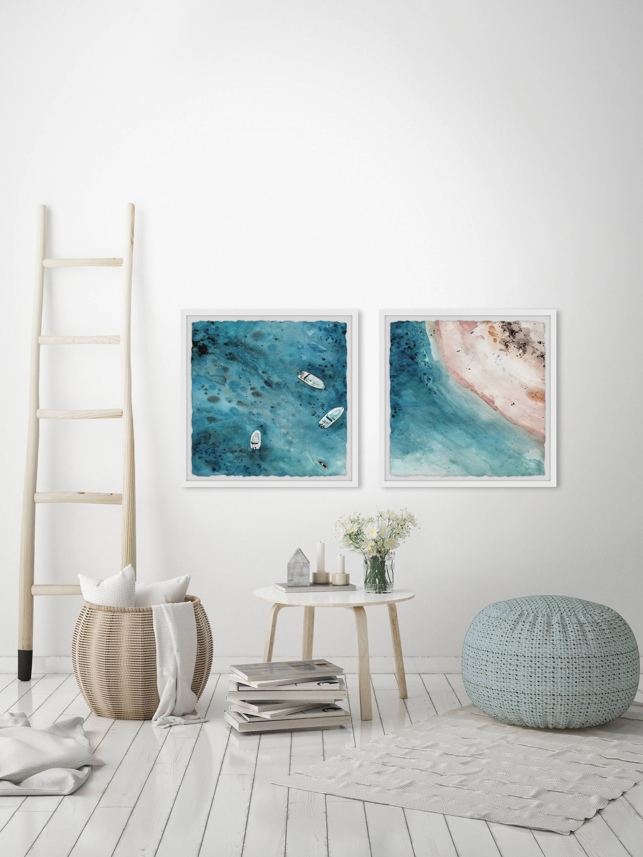 Marmont Hill Perfect Getaway Diptych, Art Prints 64.00" x 1.50"