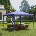 thumbnail image 2 of Outsunny Tente de Fête, Auvent de Gazebo Portable Abri pour Événements Bleu Foncé, 2 of 10