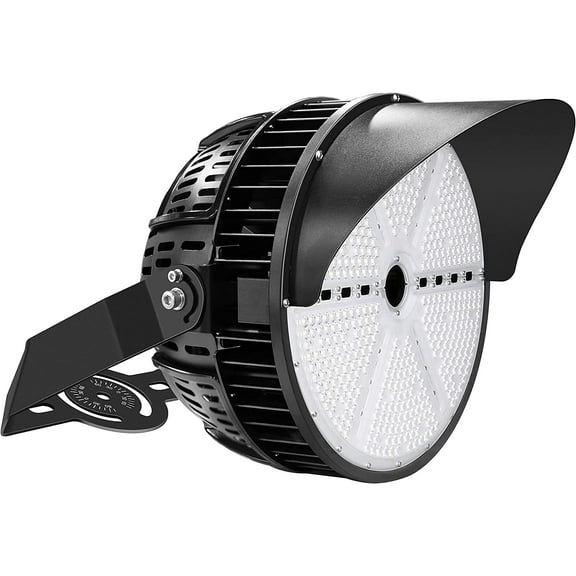 Dephen 500W Led Stadium Lights - 70000 Lumens (1500-2000W Metal Halide Eq.) Stadium Lights Outdoor 100-277V Stadium Flood Lights Outdoor 5000K IP66 Waterproof UL-Listed LED Arena Lights