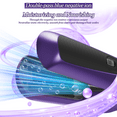 thumbnail image 5 of Hair Trimmer Automatic Home Care Clipper 2-in-1 for Dry Damaged Splitting Broken Brittle Straight Curly Frizzy Beauty Styling - Purple, 5 of 11
