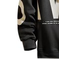 thumbnail image 4 of Abrigo de suéter con estampado de letras grandes con capucha de otoño/invierno para hombre Pompotops oipoqjl16128, 4 of 4
