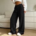 thumbnail image 5 of Yirov Fluffy Pajama Pants for Women Comfy Soft Fuzzy Pj Bottoms Loungewear Drawstring Fleece Sleepwear for Winter, 5 of 7