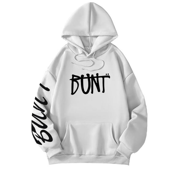 Bunt Logo Hoodie Unisex Hooded Sweatshirt Long Sleeve Tracksuit Pullover Coat
