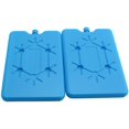 thumbnail image 1 of Freezer Pack 2PCS Blue Long-Lasting Ice Pack for Lunch Box Cooler Bag, 1 of 5
