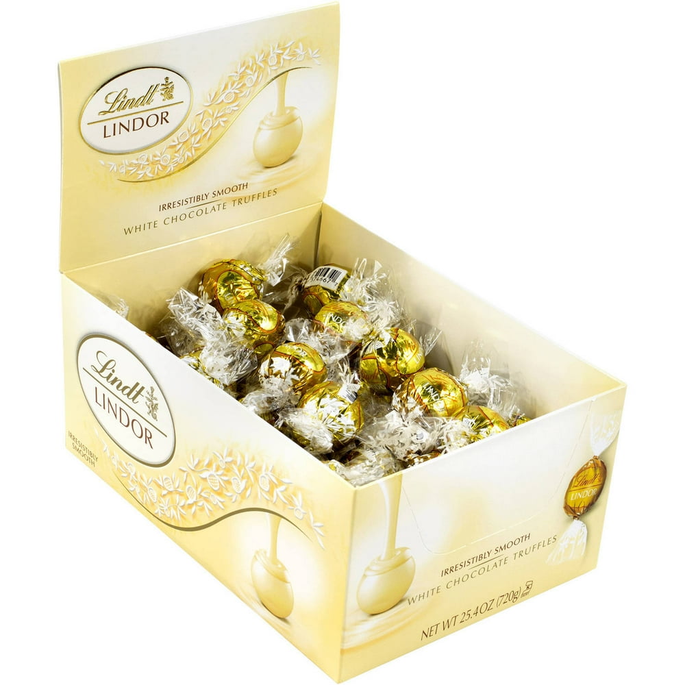 Lindor White Chocolate Truffles, 25.4 oz