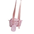 thumbnail image 3 of Bolsa de viaje para gimnasio, bolsa de lona con cartera pequeña extraíble, múltiples bolsillos, bolso de mano Rosa, 3 of 9