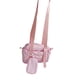 thumbnail image 3 of Bolsa de gimnasio, bolsa de lona con cartera extraíble, bolsillo lateral con cordón resistente al agua Rosa, 3 of 9