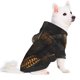 thumbnail image 2 of Fotbe Cool Sunglasses Elephant Art Sudadera con Estampado para Perros Pequeños – Suéter con Capucha para Mascotas, Tela Suave de Forro Polar con Bolsillo-XX-Large, 2 of 7