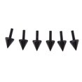 thumbnail image 2 of Miulika Motorcycle Universal Windscreen Fairings License Plate Mounting Bolts Black, 2 of 8