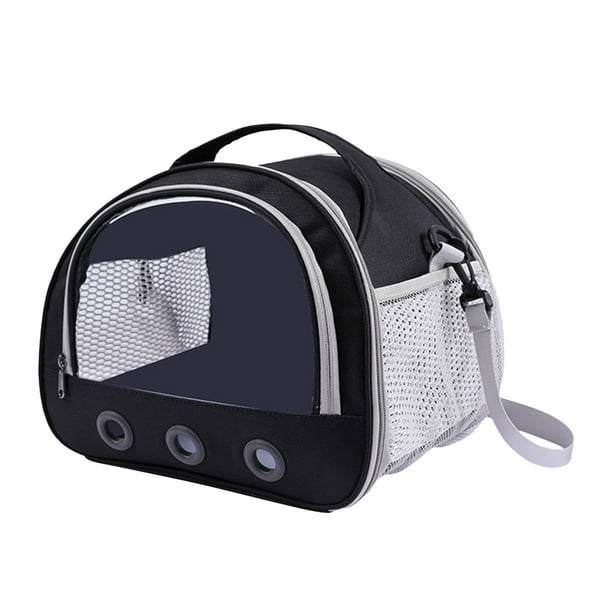 Yhmxh Organizadores y almacenamiento Bolsa de transporte para pájaros, jaula de viaje para pájaros, portátil, transpirable, bolso de hombro, plegable, para loros pequeños y hámsteres.