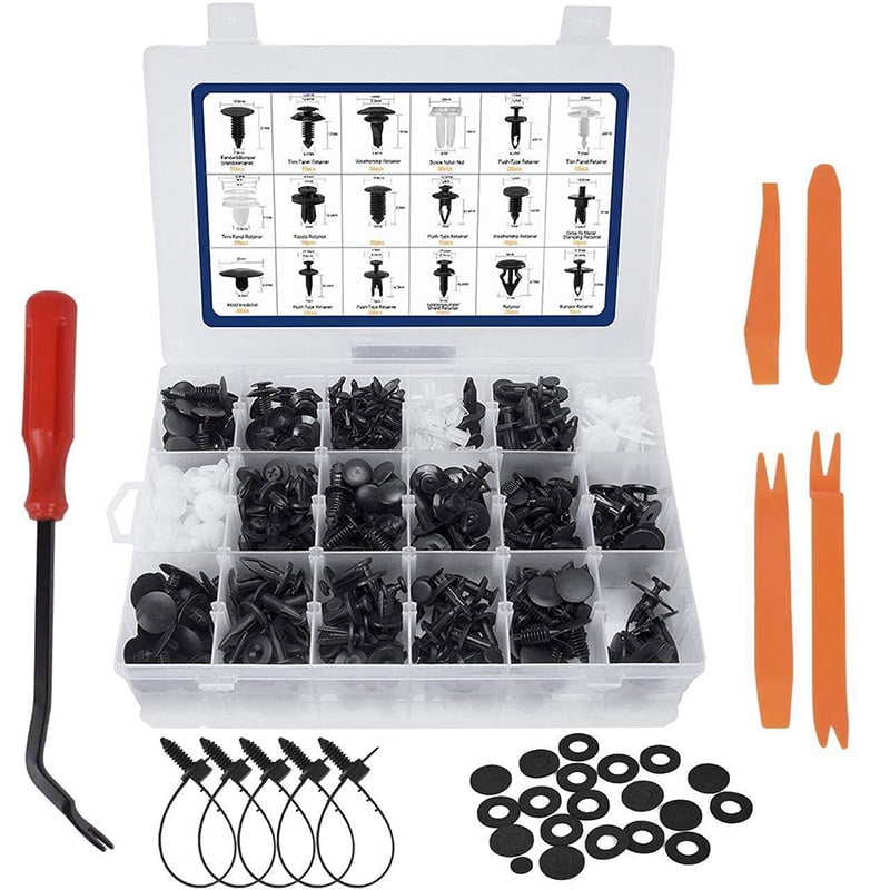 435 Pcs Auto Push Pin Rivets Set Door Trim Panel Clips For GM Ford Toyota Honda Chrysler HandsEase Car Retainer Clips & Plastic Fasteners Kit 435 Pcs Auto Push Pin Rivets Set Door Trim Panel Clips For GM Ford Toyota Honda Chrysler HandsEase Car Retainer Clips & Plastic Fasteners Kit
