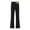 Black, variant on Baqcunre Jeans for Women Women's Straight Leg Slit Stretch High Rise Flared Trousers Solid Color Button Pocket Trousers Flare Jeans for Women High Waisted Jeans for Women