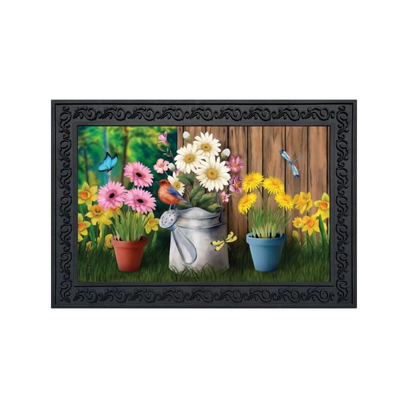 Briarwood Lane Spring Doormat 30x18 Indoor Outdoor Spring Jubilee Floral For Spring Doormat