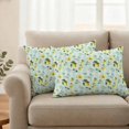 thumbnail image 3 of Outdoor Waterproof Pillow Covers Farmhouse Lemon Flower Leaf Decorative Throw Pillow Protectors,Pillowcase Cushion Cases for Patio Sofa Garden Couch,20x12in,Pack of 2, 3 of 14