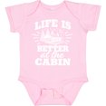 thumbnail image 3 of Inktastic Life is Better at the Cabin with Trees and Moon Boys or Girls Baby Bodysuit, 3 of 5