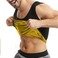 thumbnail image 4 of POP CLOSETS Sauna Sweat Vest for Men Heat Trapping Tank Top Compression Body Shaper Shirts, 4 of 6