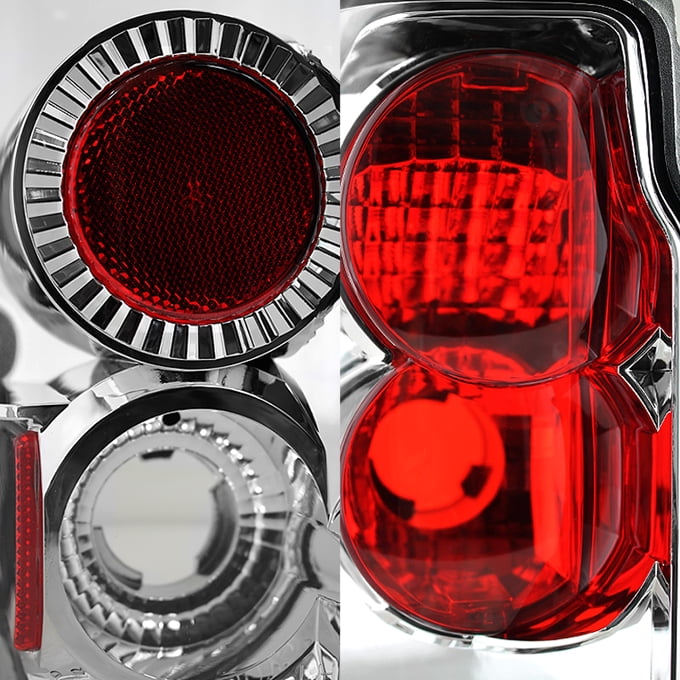 Speed Daddy Black Smoked Headlights + Clear Corners For Ford F150 F250 92-96