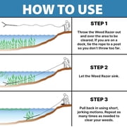 Jenlis Weed Razer Express - Aquatic Weed Cutter for Lakes, Ponds & Beaches