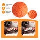 thumbnail image 3 of Pelota Para Perro Juguete Interactivo Chirriante Xtellar color naranja, 3 of 4